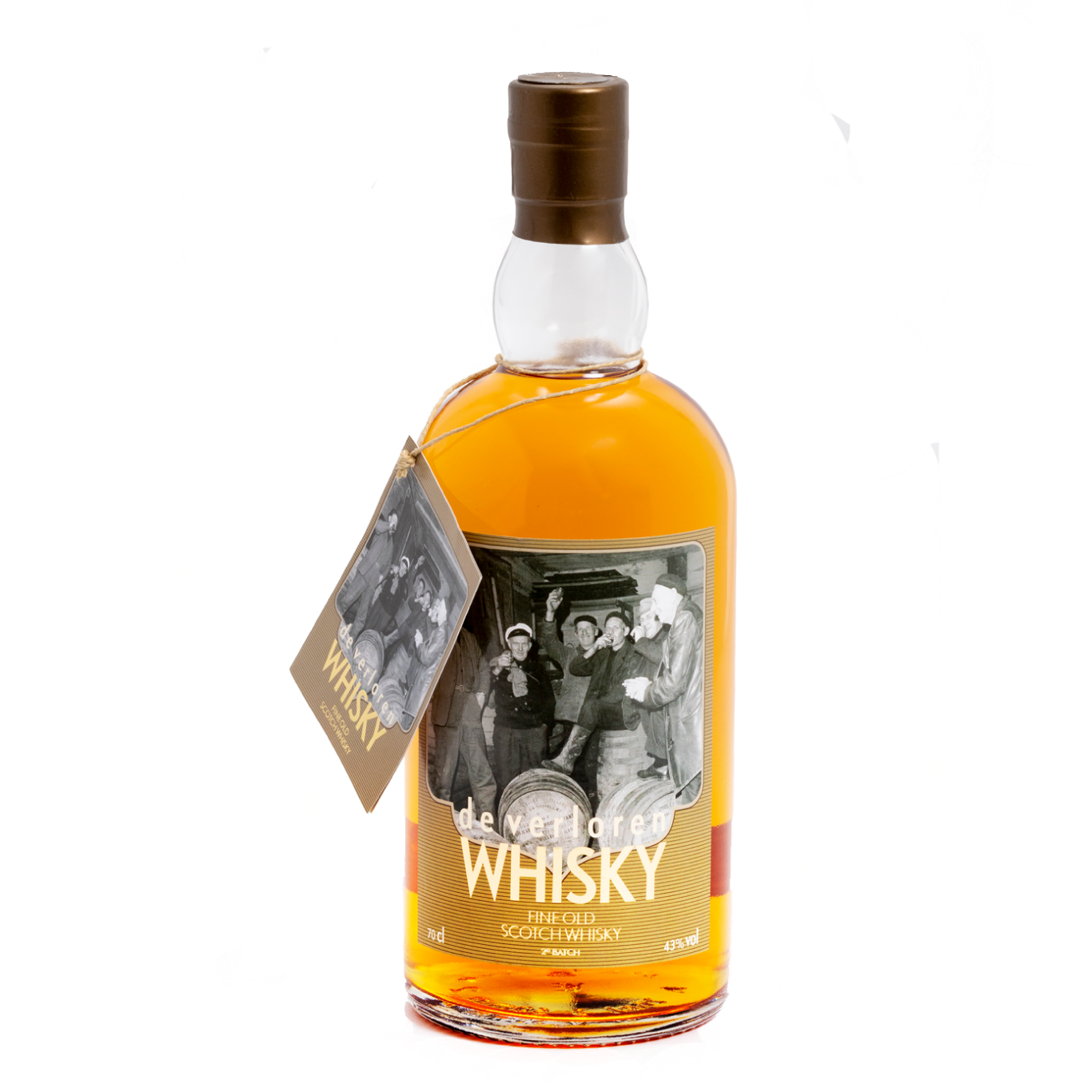 Verloren whisky van Terschelling. Dam Dranken.