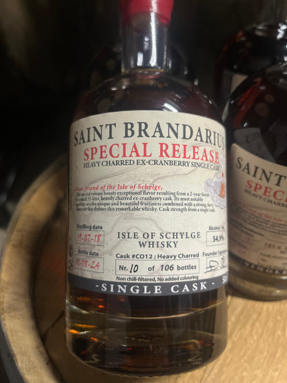 Saint Brandarius Special Release - Heavy Charred ex-Cranberry