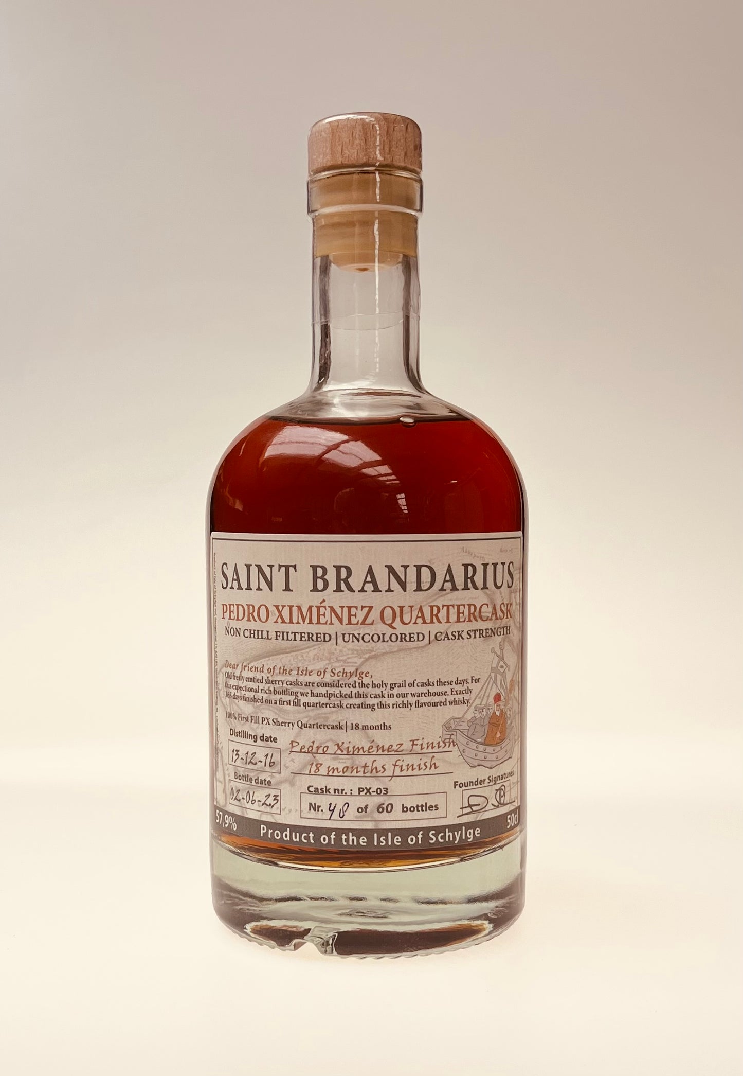 Saint Brandarius Px finish (First fill-Cask Strength)