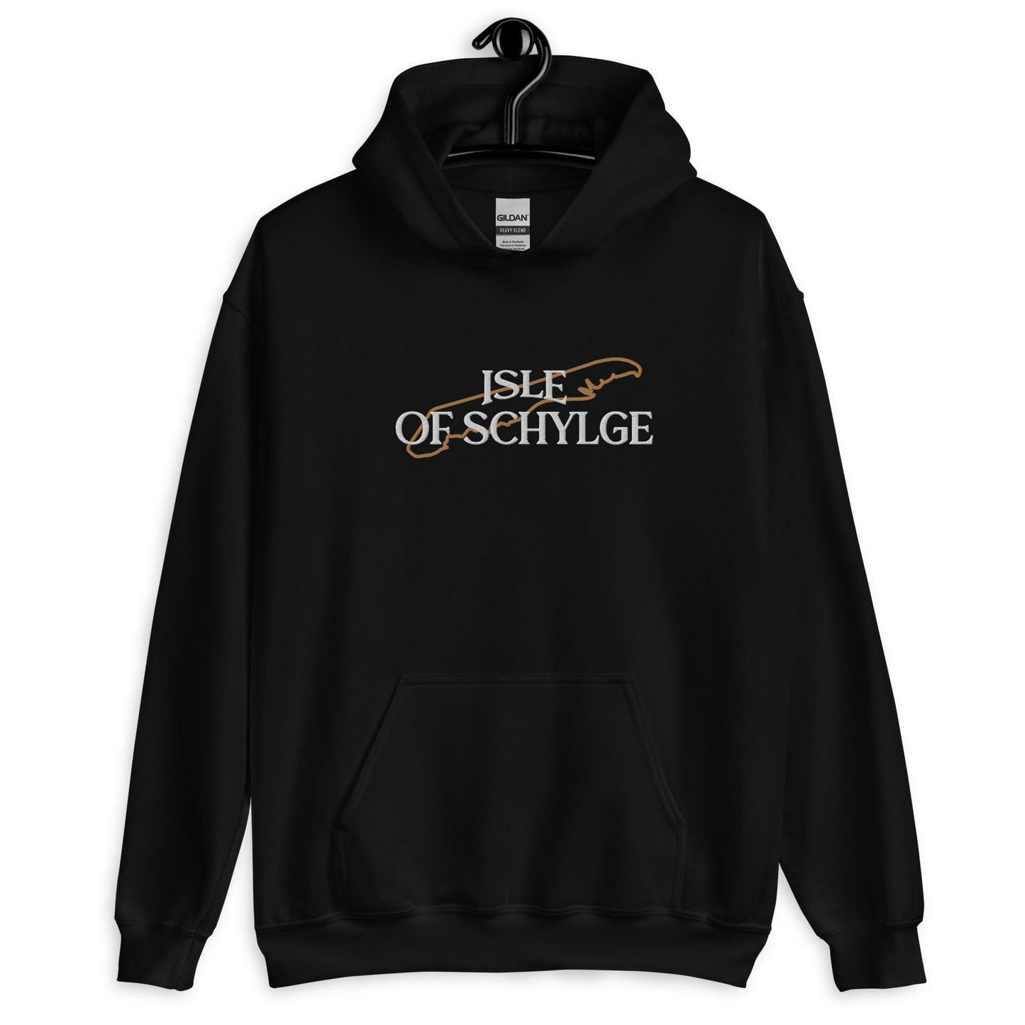 Isle of Schylge Hoodie geborduurd logo