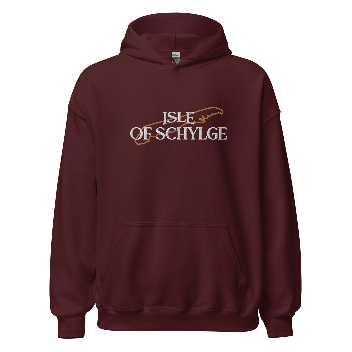 Isle of Schylge Hoodie geborduurd logo