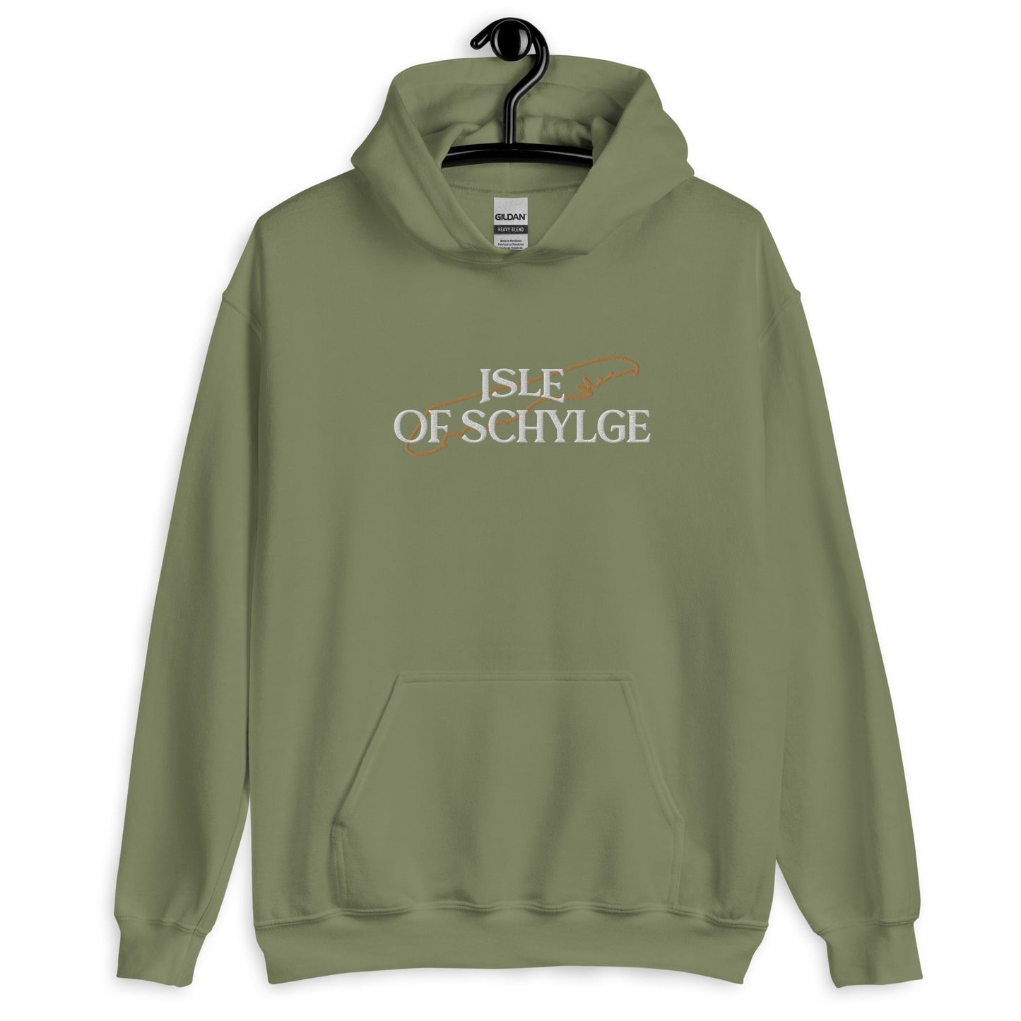 Isle of Schylge Hoodie geborduurd logo